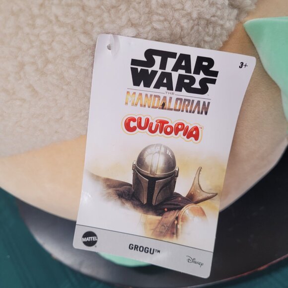 Mattel Star Wars Grogu Baby Yoda Large Stuffed Plush Jumbo 20" Squishmallow-like - Picture 5 of 10